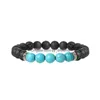 Perles De Puissance Perlées Sept Chakra Bracelet Pierre De Lave Noire Bracelets De Perles De Yoga Pour Hommes Femmes Bijoux Corde Chaîne Strand Drop Delivery Dhhwi