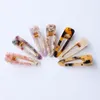 Retro Water Drop Hollow Barrettes Hair Accessories Women Girls Acetate Duckbill Hair Clips Headwear