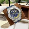 Luxury mens watches quartz movement classic 42mm full Abrasion resistant fiber rubber strap top wristwatches sapphire super luminous Royal Montre De Luxe watches