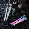 Retro Kerosene Oil Lighter Refill Mechanically Trench Windproof Metal Flint Grinding Wheel Cigarette Lighter Free Fire Men Smoking Gadgets