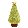 1Pc 29-65CM Simulazione Albero di Natale Giocattoli di peluche Carino Evergreen Peluche Bambole che desiderano alberi di peluche per Natale Dress Up