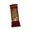 Oggetti decorativi Figurine Carillon natalizio portatile Lanterna rotante a batteria Luce artigianale Giocattolo per interni Decorazione domestica Regalo di compleanno 221206