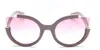 Yaz bayanlar moda güneş gözlüğü kadın UV400 güneş gözlükleri kedi göz kırmızı gözgöbeği bayanlar sürüş gözlükleri sürüş rüzgar gözlük serin gözlükler