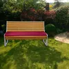 Balançoire de remplacement de banc d'oreiller, pour mobilier d'extérieur, chaise confortable avec dossier de jardin