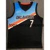 All embroidery 5 styles 7# Anthony black basketball jersey Customize any number name XS-5XL 6XL