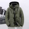 Mens Down Parkas 20 Degree Winter Men Jacket Male White Duck Hooded Outdoor Thick Warm Padded Snow Coat Oversized M4XL 221207