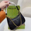 2023 women's crescent bag shoulder crossbody bag underarm bag Explosive Genuine Leather