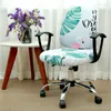 Chair Covers 35 Office Split Cover Rotating Removable High Elastic Seat Modern Slipcover Housse De Chaise