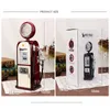 Decorative Objects Figurines Gas Station Music Box Home Decoration Plastic Hand cranking Machinery Retro Octave Jewelry Guitar Violin Rotating 221206