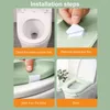 Toilet Seat Covers Useful Easy Installation Fastener Tape Design Cartoon Tiger Head EVA Sticky All-season Cushion For El