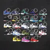 Wholesale Designer Mini Silicone Sneaker Keychain Men Women Kids Key Ring Gift Shoes Keychains Handbag Chain Basketball Shoe Key Holder