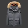 Tasarımcı Erkek Ceketler Kış Palto Erkek Moda Parka Su Geçirmez Rüzgar Geçirmez Premium Kumaş Kalın Cape Kemer Termal Ceket Ceket
