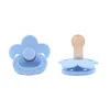 Baby Flower Shape Pacifier Soothes Silicone Newborn Bite Le Pacifier Super Soft Sleeping Pacifier 2641 E3