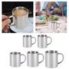 Mugs Portable Coffee Mug Shatterproof Spillproof Insulated Cup With Handle Teacup Beer For Or Cold Drinks Camping Outdoor