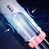 seksspeeltje stimulator Volautomatische vliegtuigkop kunstkut elektrische telescopische zuigschok producten voor volwassenen