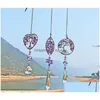 Hangers yoga genezing spirituele woning raam muur hangende hanger decor boom van leven hang chakra stone prisma natuurlijke kristal charme of dhzf1