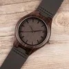 Нарученные часы Bobobird Custom Ebony Watch для мужа личных графических подарков на наручные часы для вашего любовника