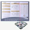 Klusterringar passerade diamanttest perfekt snitt V -form 0,5ct Moissanite Crown Princess S925 Sterling Silver Women Fashion Proposal Luxury