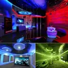 Drop Ship RGB Strip Light DC12V 5050SMD LEDS LED com adaptador e controlador 44Keys IR