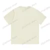 Xinxinbuy Men Designer Tee T Shirt Paris California Letters Drukuj bawełniany rękaw