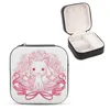 Sacchetti per gioielli Kyubey Storage Box Collana in pelle portatile Orecchini Anelli Gioielli Madoka Magica