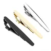 Quality Tie Clips For Men Metal Silver Gold Tone Simple Bar Practical Necktie Clasp ties Clamp Pin hip hop jewelry