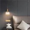 Подвесные лампы скандинавский простой свет для гостиной освещающий стеклянный блеск