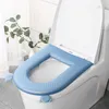 Toilet Seat Covers Useful Easy Installation Fastener Tape Design Cartoon Tiger Head EVA Sticky All-season Cushion For El