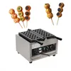 Équipement de transformation des aliments Mini gaufrier électrique Takoyaki Ball Taiyaki Bubble Skewer Waffle Stick Machine Octopus Balls Grill Pan