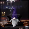 Andere feestelijke feestartikelen Halloween Ornamenten Party Supplies Bat Wings en Ox Horn Naceloze Gnomes Doll Garden Dolls Festival D DHCSB