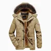 Men's Down Parkas s Leisure Winter Wear with Cashmere and Thick Large Size Medium Long Cotton Coat Jacket Men 221207