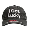 NIEUWE WASHOUDEREN CASUAL CAP Lucky Hat Men/Women Fashion Street Hip-Hop Accessories