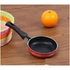 Pans Mini Small Frying Pan Thickening Flat Bottom Pot Single Person Kitchen Practical Gadget Easy To Clean 4 96Jq J3 Drop Delivery H Dhs81