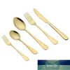 Set di posate in acciaio inossidabile argento oro set di posate per posate per uso alimentare include la fabbrica di coltelli, forchette, cucchiaini e cucchiaini