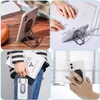 Telefoonringhouder Finger Standstand 360 graden rotatie metalen mobiele telefoon ring Grip opvouwbare mobiele telefoonstandaard voor magnetische auto -houding