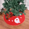 Christmas Decorations Tree Skirt Panel Decor 100cm Base For Year Merry Party Ornament