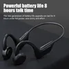 JS7 Hörlurar Benledning Trådlöst Bluetooth Headset LED Display Öronsnäckor Ear Hook Air Pro Fone Bluetooth Hörlurar