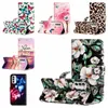 Étuis portefeuille en cuir d'impression de mode pour Moto E22 G62 G60 G42 E32 G52 G22 Huawei P50 Pro P40 Lite Flip loup léopard papillon arbre fleur chat porte-carte porte-pochette