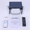 333 LED Solar Wall Lights Outdoor Motion Sensor 3 modes Separate Adjustable Head IP65 Waterproof with remote control