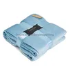 Blankets 167X229 Solid Color Light Flannel Blanket Plus Veet Coral Fleece Blanketr Inventory Wholesale Drop Delivery Home Garden Text Dhmfj