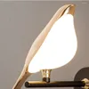 Lampada da parete Gazza Apparecchi di illuminazione per interni Stile moderno americano Decora uccelli creativi Coperta per soggiorno camera da letto