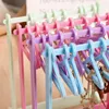 Jewelry Pouches Mini Coat Hanger Rack Earring Display Stand Large Capacity Storage Show Case Hook For Girls DIY Gifts