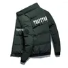 2023 Vestes Londres Hommes Manteaux d'hiver Vêtements d'extérieur Parkas Trapstar Veste Coupe-vent pour hommes Épais Chaud Mâle ess