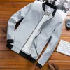 Herenjacks dimusi lente bommenwerper mannelijke buitenkleding slank fit solide kleur jassen mode man streetwear honkbal kleding 221206