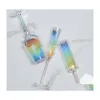 Wijnglazen Dream Rainbow Champagne Cup Wijnglas Crystal Goblet Home Kitchen Bar Drinkkleuren Mix mode 23SK F1 Drop Lever Dhmox