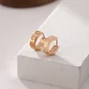 Luxury earrings for woman designer jewelry stud earings diamond hoop orecchini fine casual daily multicolour cjewelers vintage no fade plated gold earing