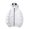 Men's Hoodies 2022 Autumn And Winter Casual Men Women Couples Models Round Lens Cotton Zipper Hooded Sweatshirt