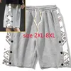 M￤ns shorts Celana Pendek Kasual Ekstra Besar Musim Panas Fashion Baru Datang Ukuran Plus 2xl 3xl 4xl 5xl 6xl 7xl 8xl