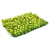 Decorative Flowers Emulational Ivy Artificial Plants Plastic Garden Screen Fake Turf Plant Wall Background Decorations Home Decor