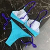 Bras Sets Para Praia 2022 Novo Verão Pingente Micro Bikini Set Halter Banheira Terno Mini Brasileiro Swimsuit Thong SwimwearPush Up Biquini T221206